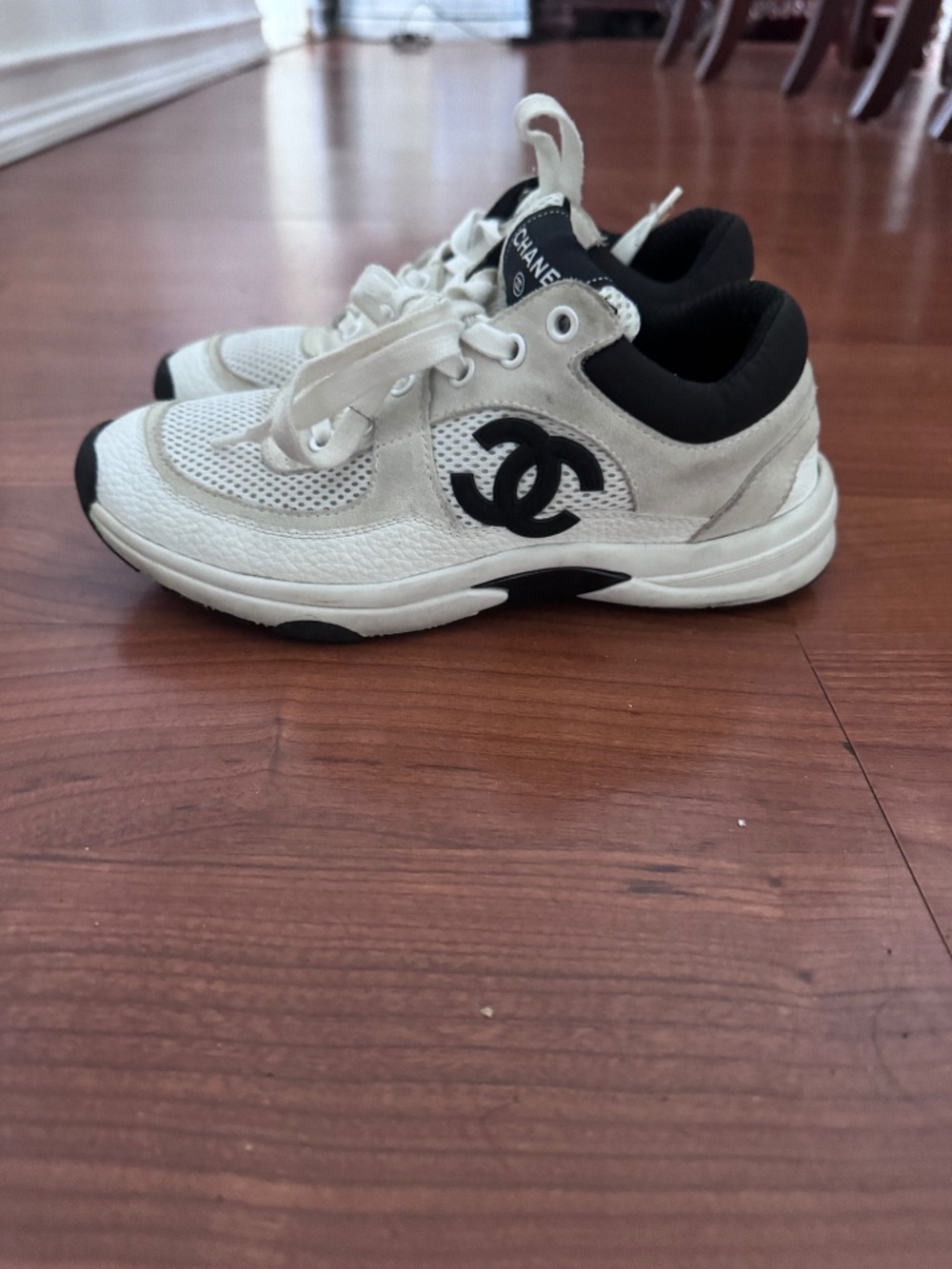 Channel sneakers size 7 1/2 (37-38 EU)